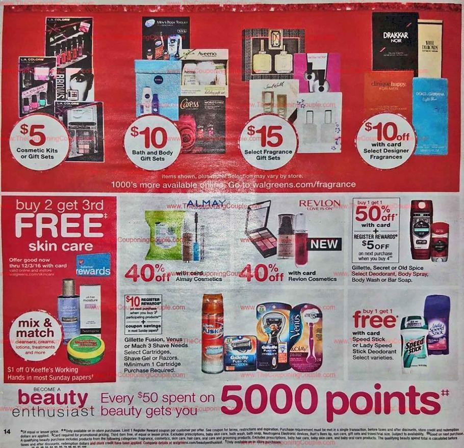 Walgreens Thanksgiving Sale 2016 - Page 14