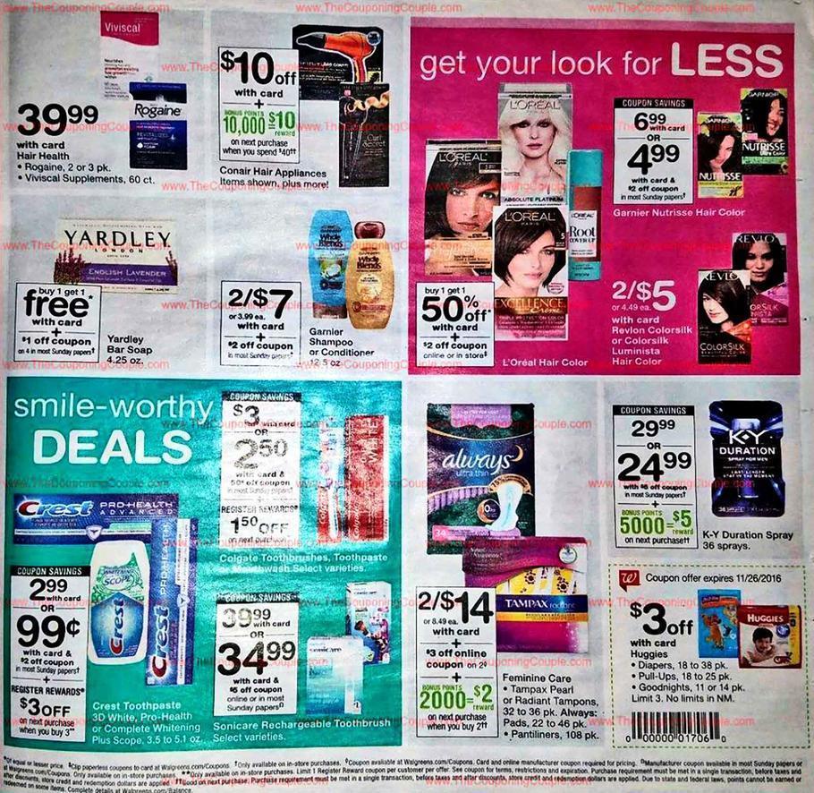 Walgreens Thanksgiving Sale 2016 - Page 15