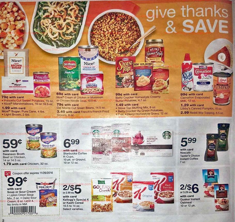 Walgreens Thanksgiving Sale 2016 - Page 2