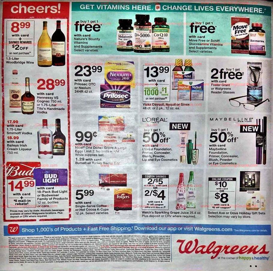 Walgreens Thanksgiving Sale 2016 - Page 20