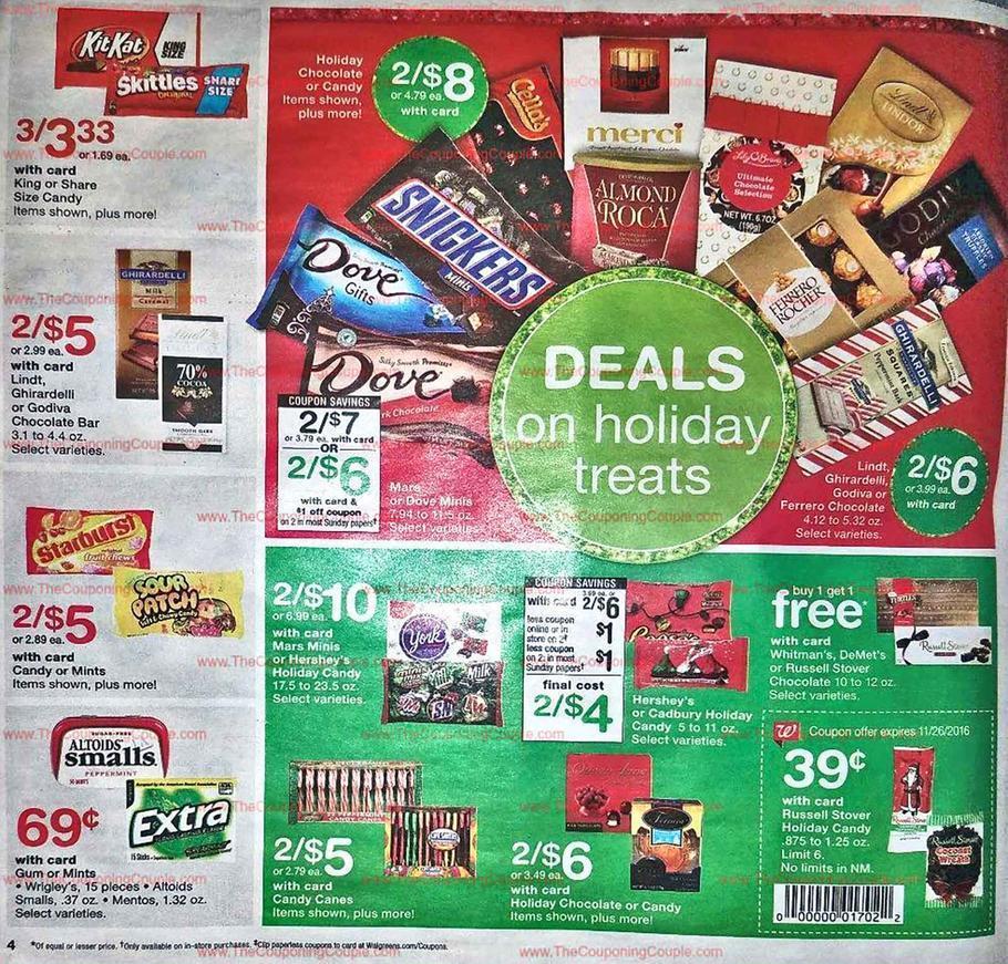 Walgreens Thanksgiving Sale 2016 - Page 4