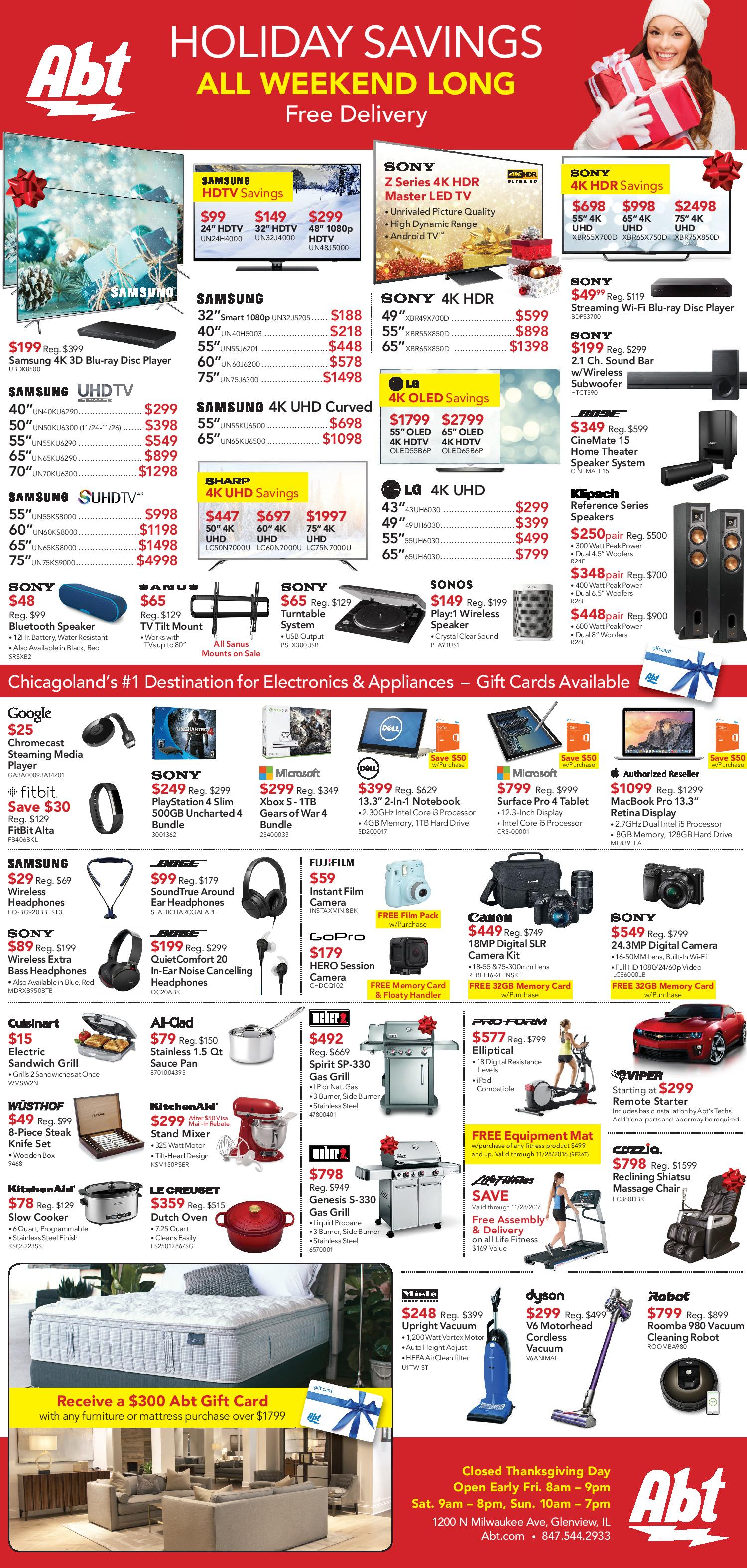 Abt Electronics Black Friday 2016 Ad - Page 2