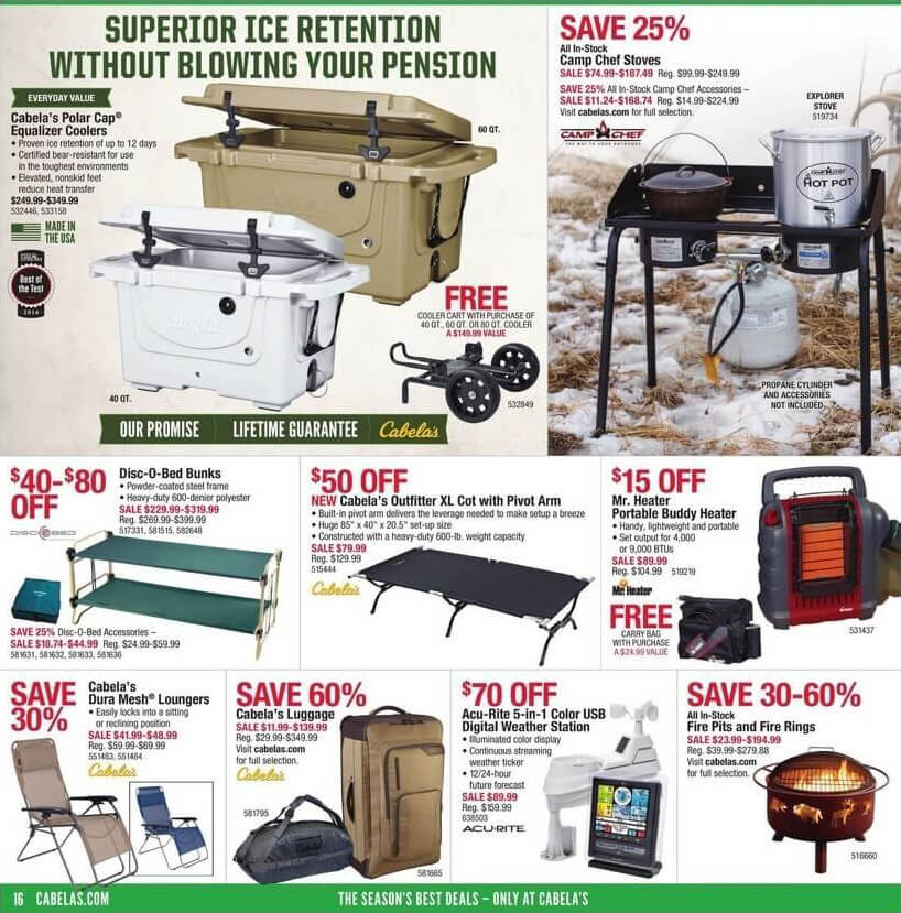 Cabela's Black Friday 2016 Ad - Page 16