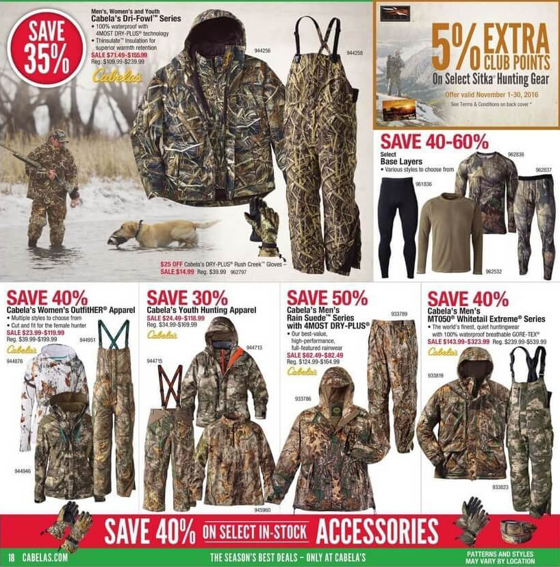 Cabela's Black Friday 2016 Ad - Page 18