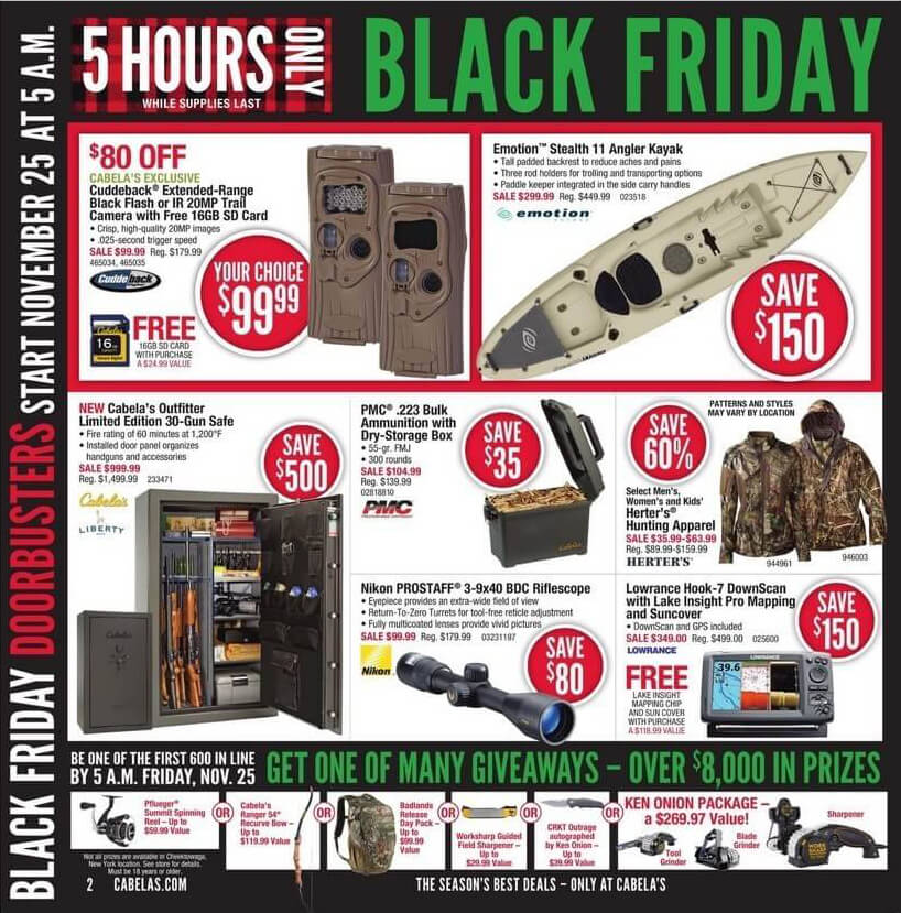 Cabela's Black Friday 2016 Ad - Page 2