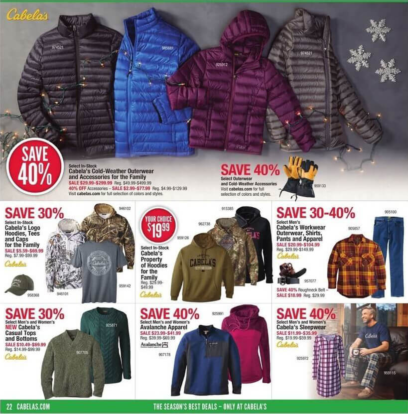 Cabela's Black Friday 2016 Ad - Page 22