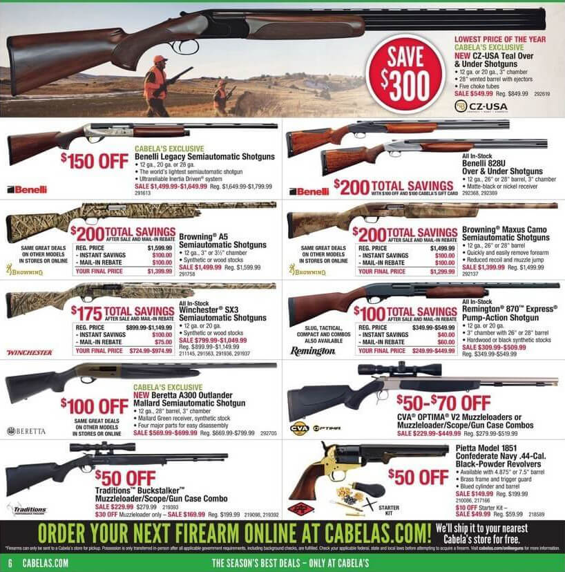 Cabela's Black Friday 2016 Ad - Page 6