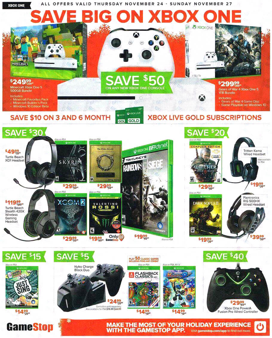 GameStop Black Friday 2016 Ad - Page 2