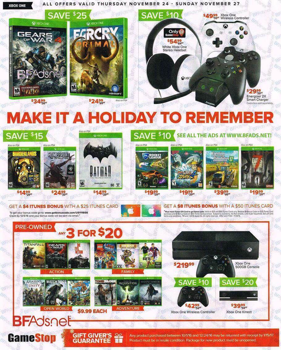 GameStop Black Friday 2016 Ad - Page 4