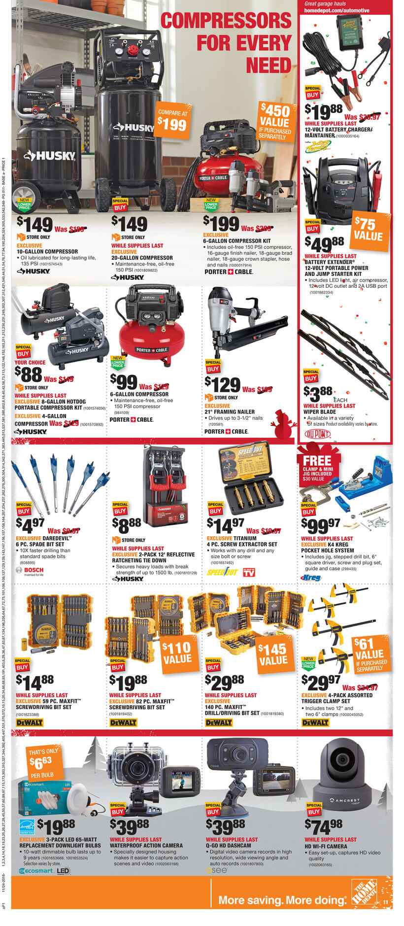 Home Depot Black Friday 2016 Ad - Page 11