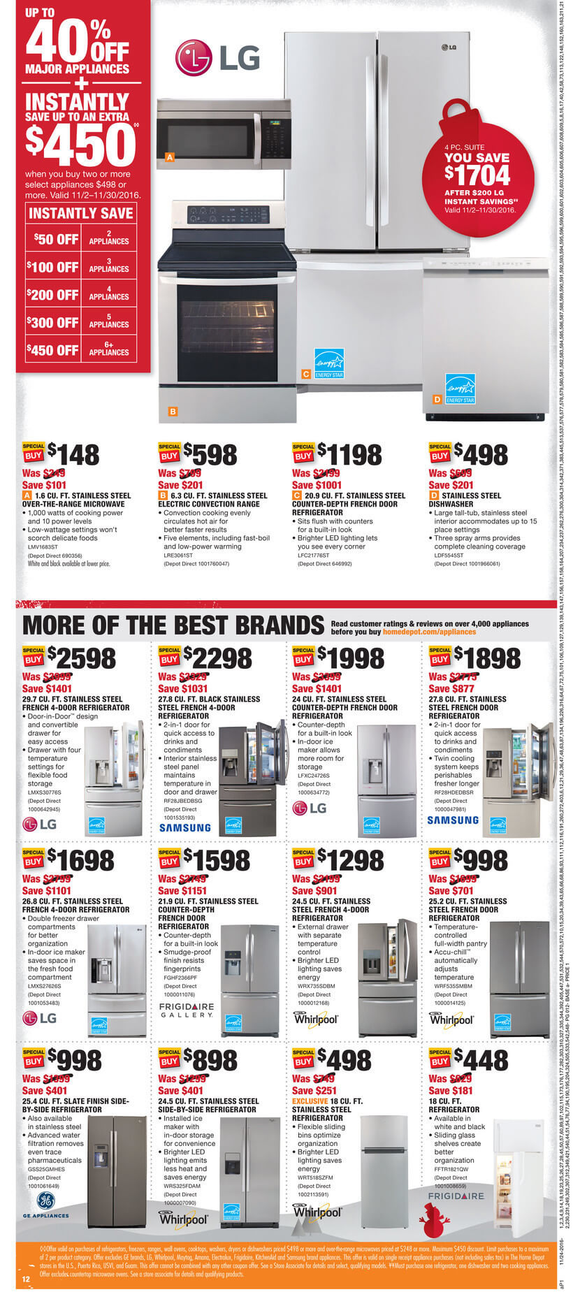 Home Depot Black Friday 2016 Ad - Page 12