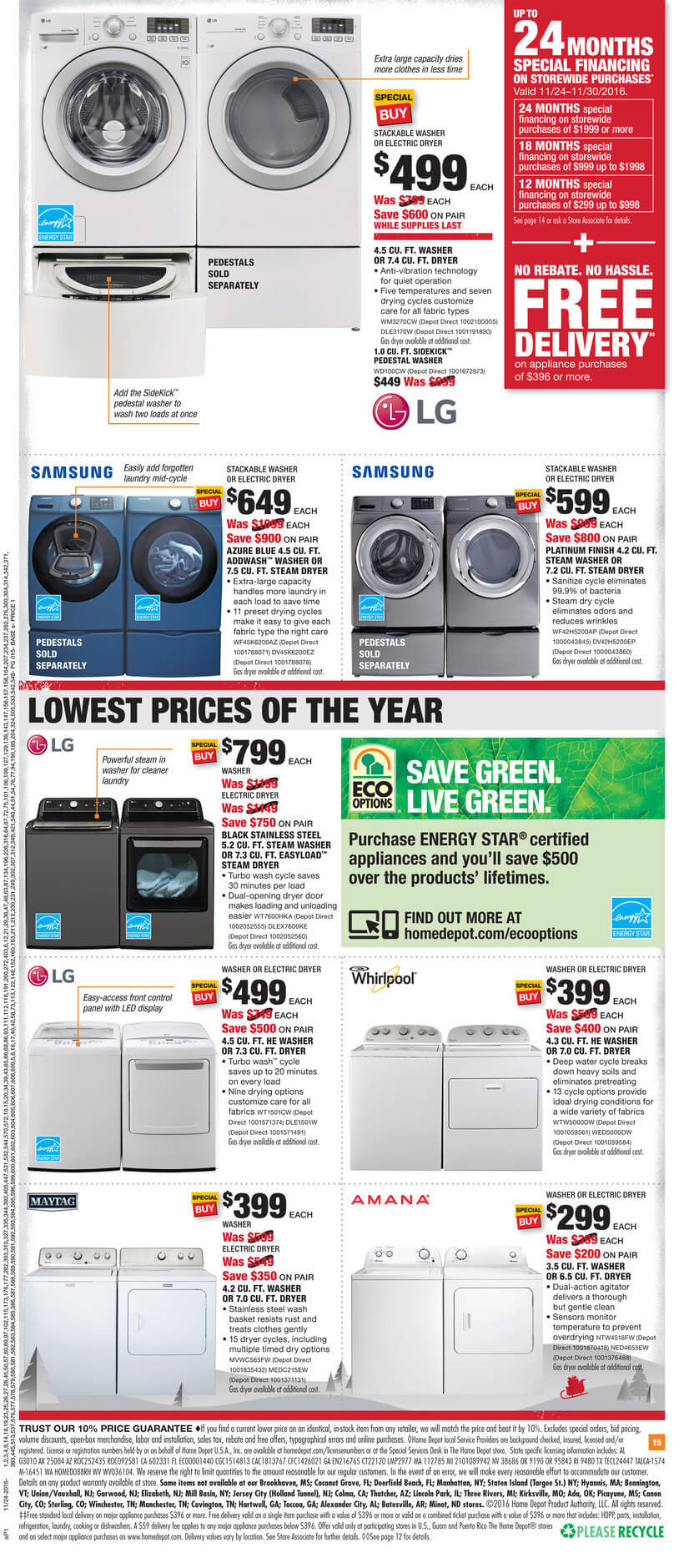 Home Depot Black Friday 2016 Ad - Page 15