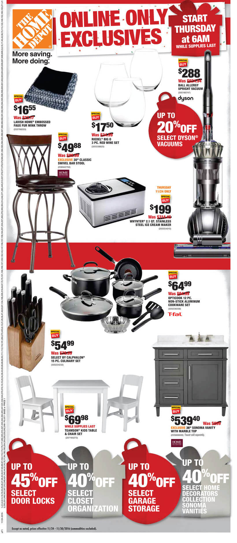 Home Depot Black Friday 2016 Ad - Page 17