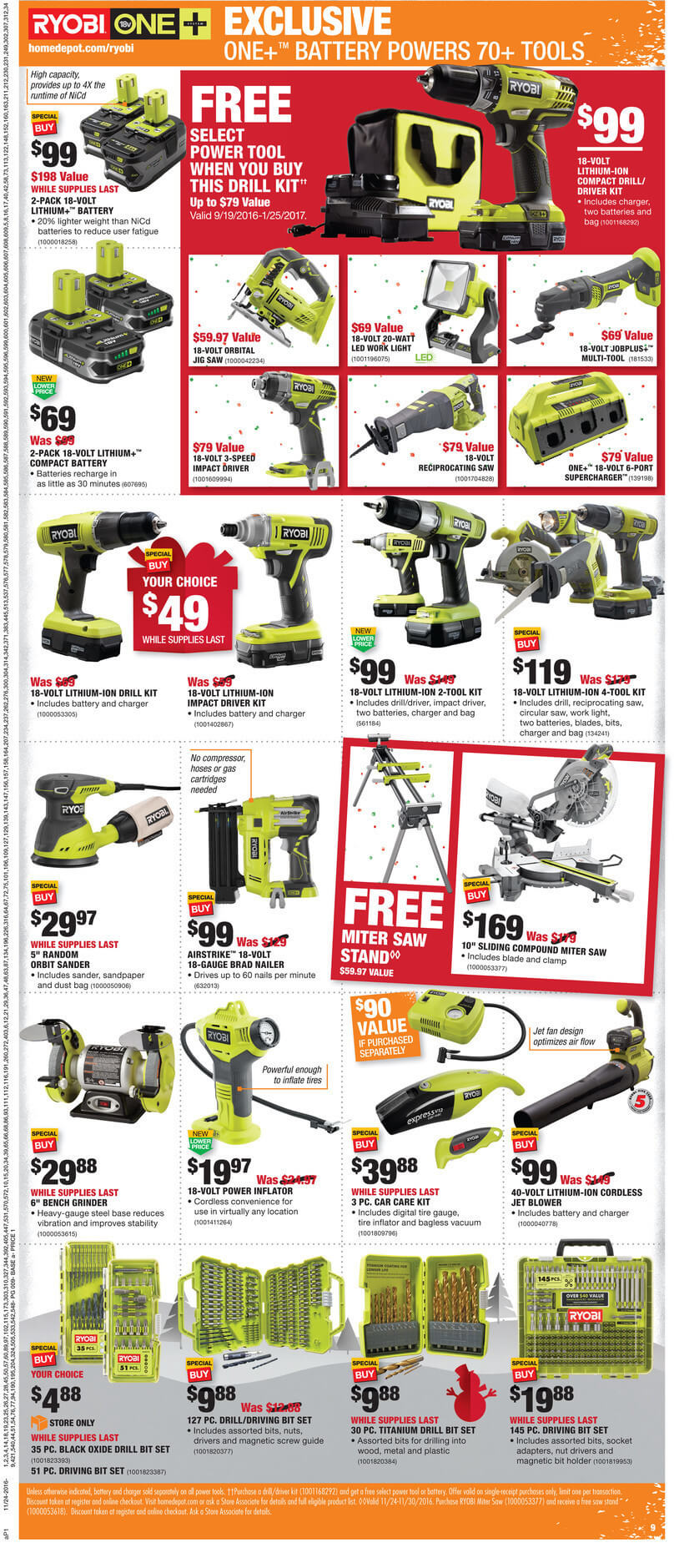 Home Depot Black Friday 2016 Ad - Page 9