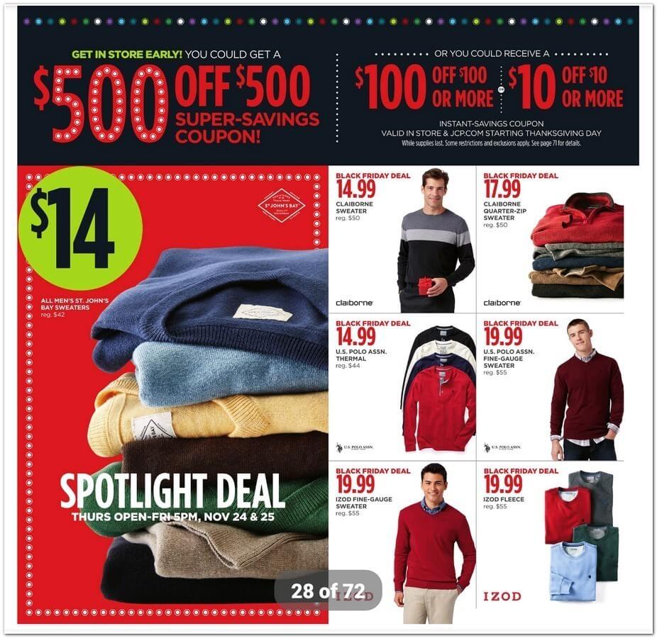 JCPenney Black Friday 2016 Ad - Page 28