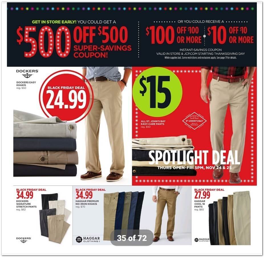 JCPenney Black Friday 2016 Ad - Page 35