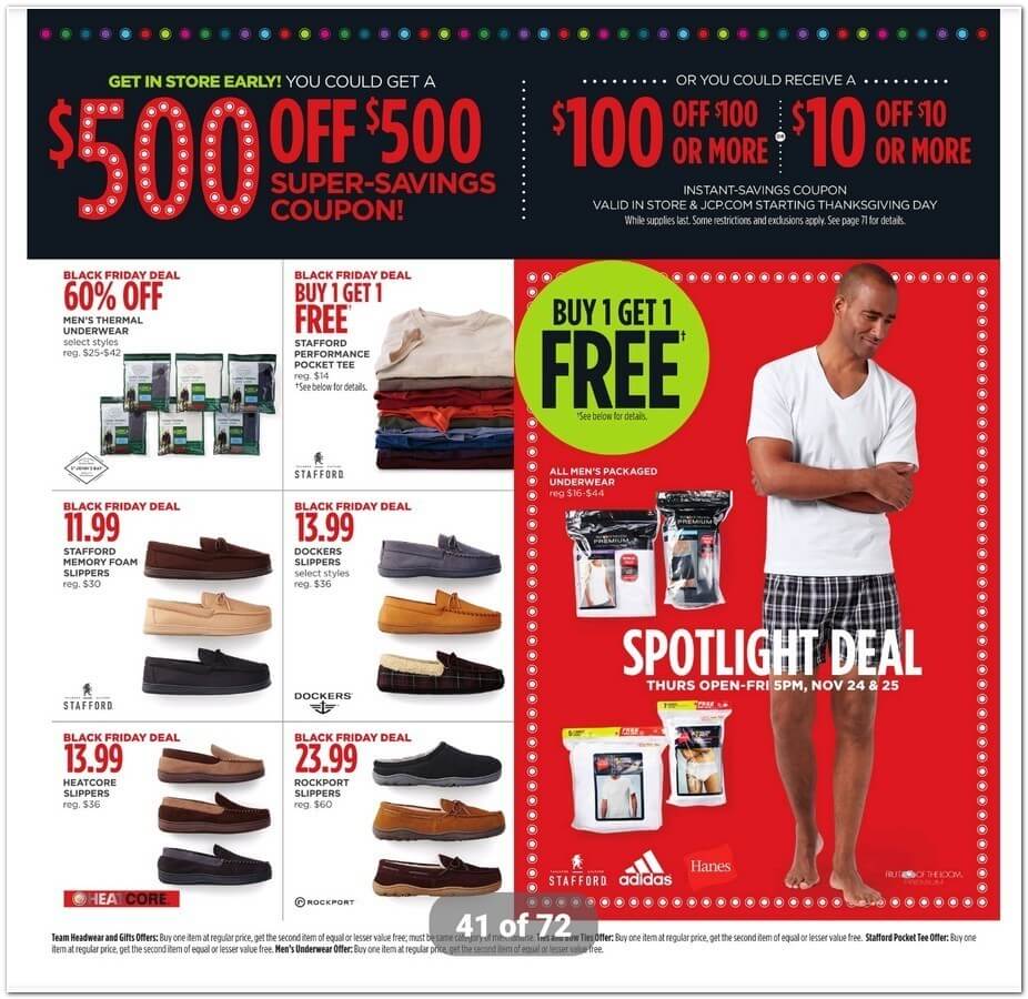 JCPenney Black Friday 2016 Ad - Page 41