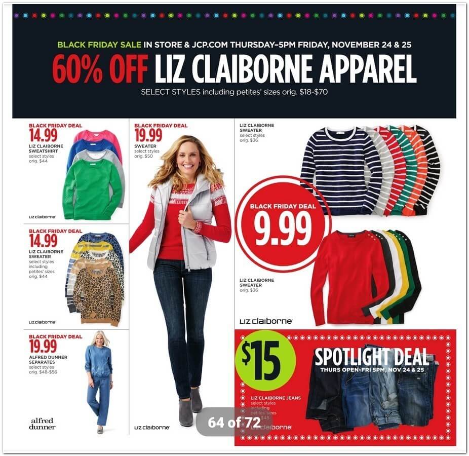 JCPenney Black Friday 2016 Ad - Page 64