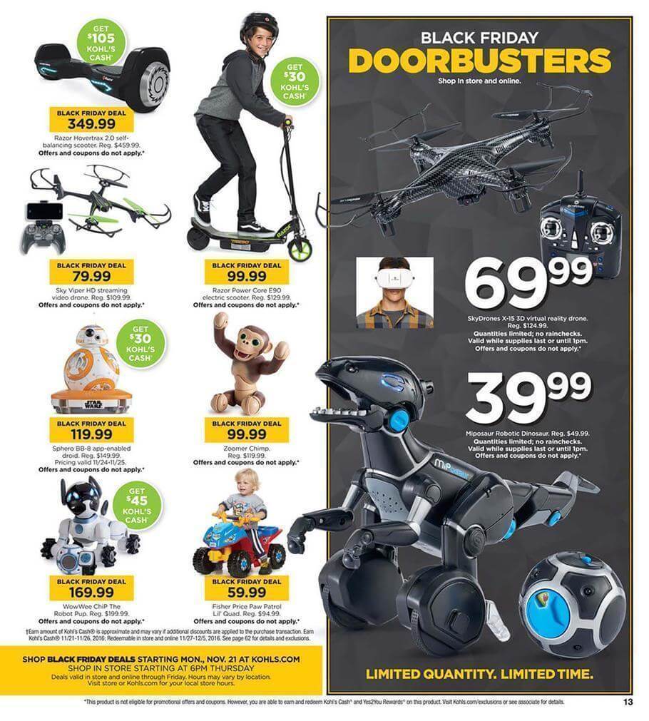 Kohls Black Friday 2016 Ad - Page 13