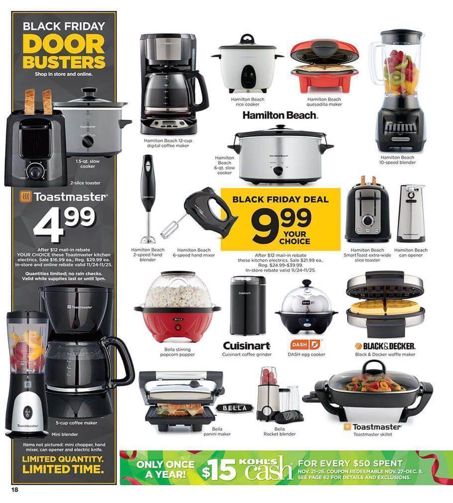 Kohls Black Friday 2016 Ad - Page 18