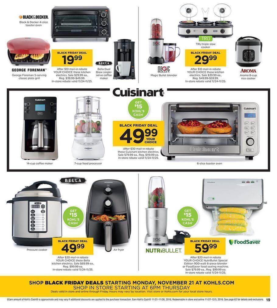 Kohls Black Friday 2016 Ad - Page 19