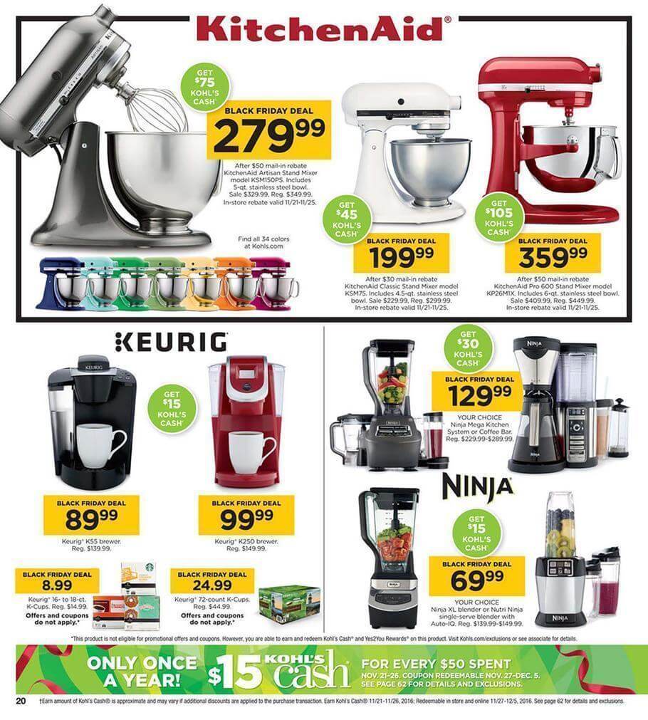Kohls Black Friday 2016 Ad - Page 20