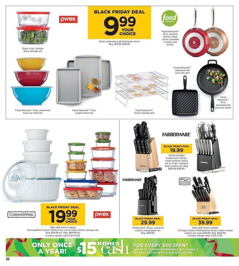 Kohls Black Friday 2016 Ad - Page 22