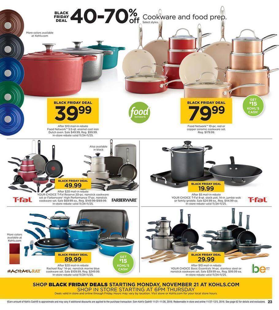 Kohls Black Friday 2016 Ad - Page 23