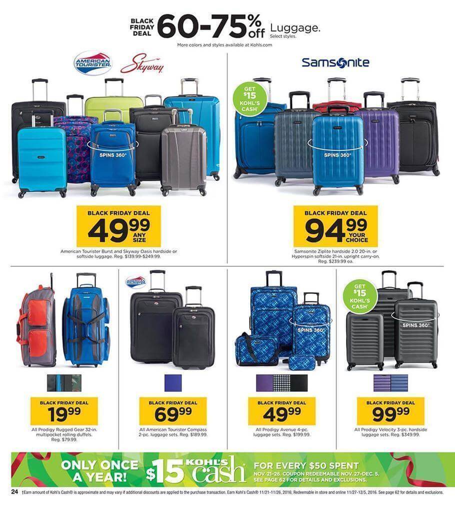 Kohls Black Friday 2016 Ad - Page 24