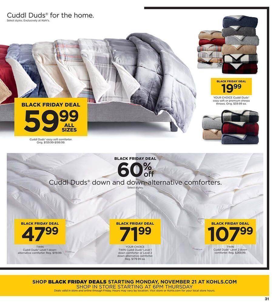 Kohls Black Friday 2016 Ad - Page 31