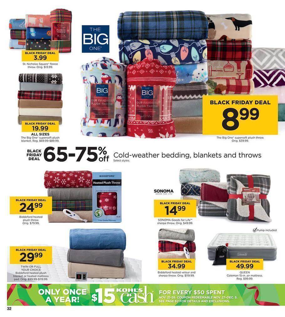 Kohls Black Friday 2016 Ad - Page 32