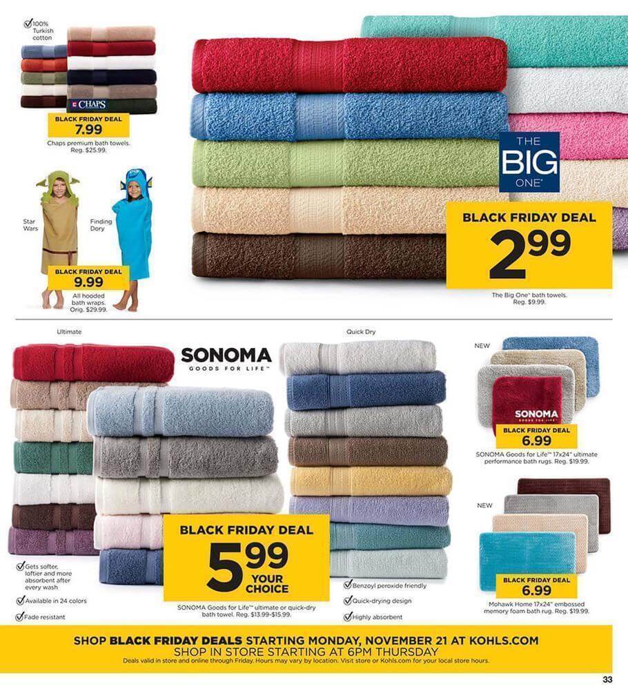 Kohls Black Friday 2016 Ad - Page 33