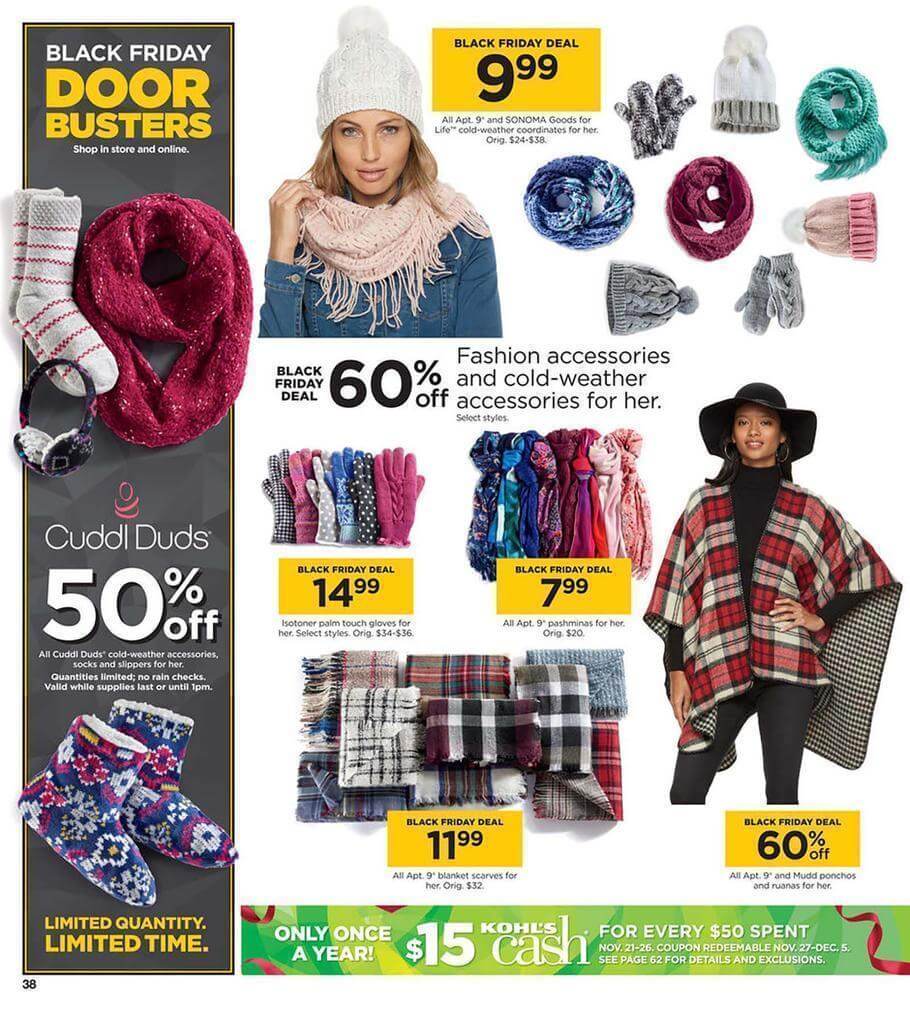 Kohls Black Friday 2016 Ad - Page 38