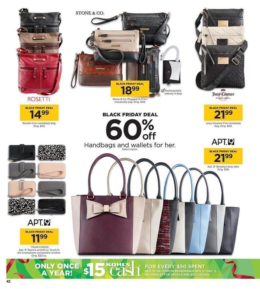 Kohls Black Friday 2016 Ad - Page 42