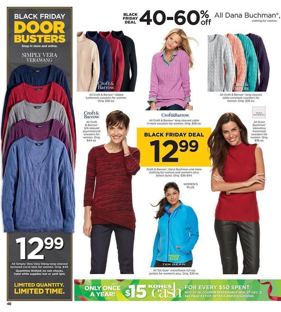 Kohls Black Friday 2016 Ad - Page 46