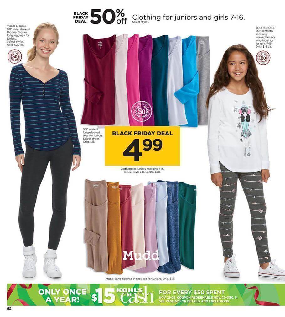 Kohls Black Friday 2016 Ad - Page 52