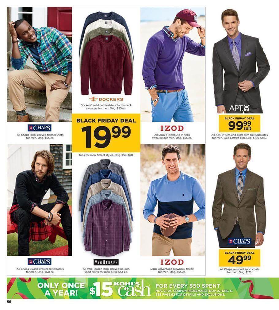 Kohls Black Friday 2016 Ad - Page 56