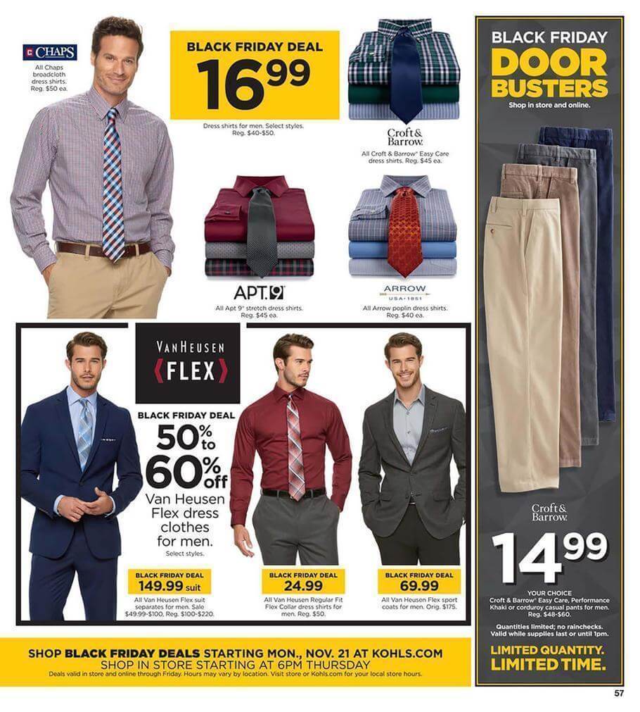 Kohls Black Friday 2016 Ad - Page 57