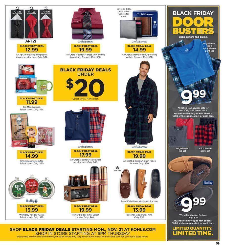 Kohls Black Friday 2016 Ad - Page 59