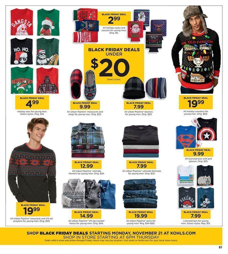 Kohls Black Friday 2016 Ad - Page 61