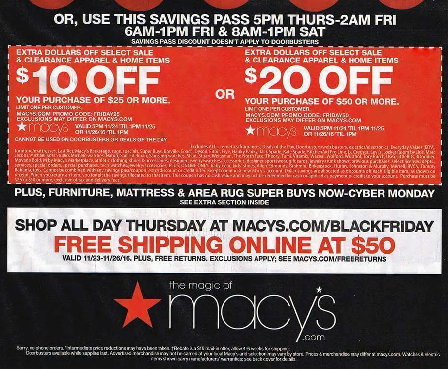 Macy's Black Friday 2016 Ad - Page 2