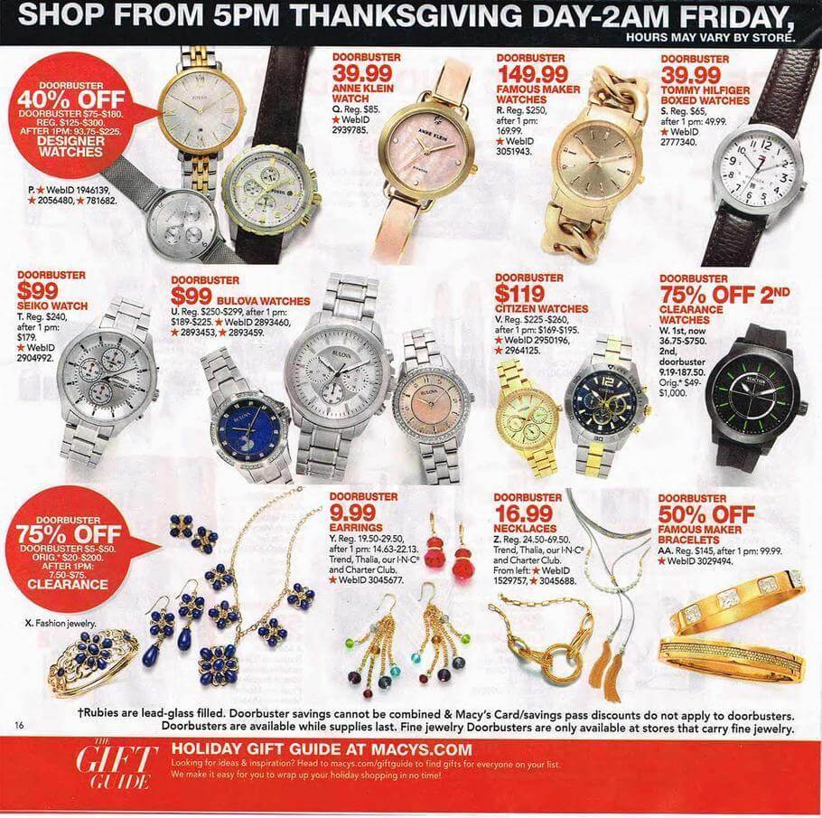 Macy's Black Friday 2016 Ad - Page 32