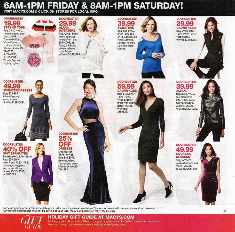 Macy's Black Friday 2016 Ad - Page 42