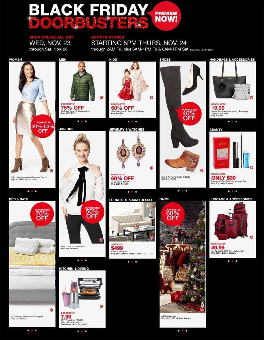 Macy's Black Friday 2016 Ad Preview - Page 2