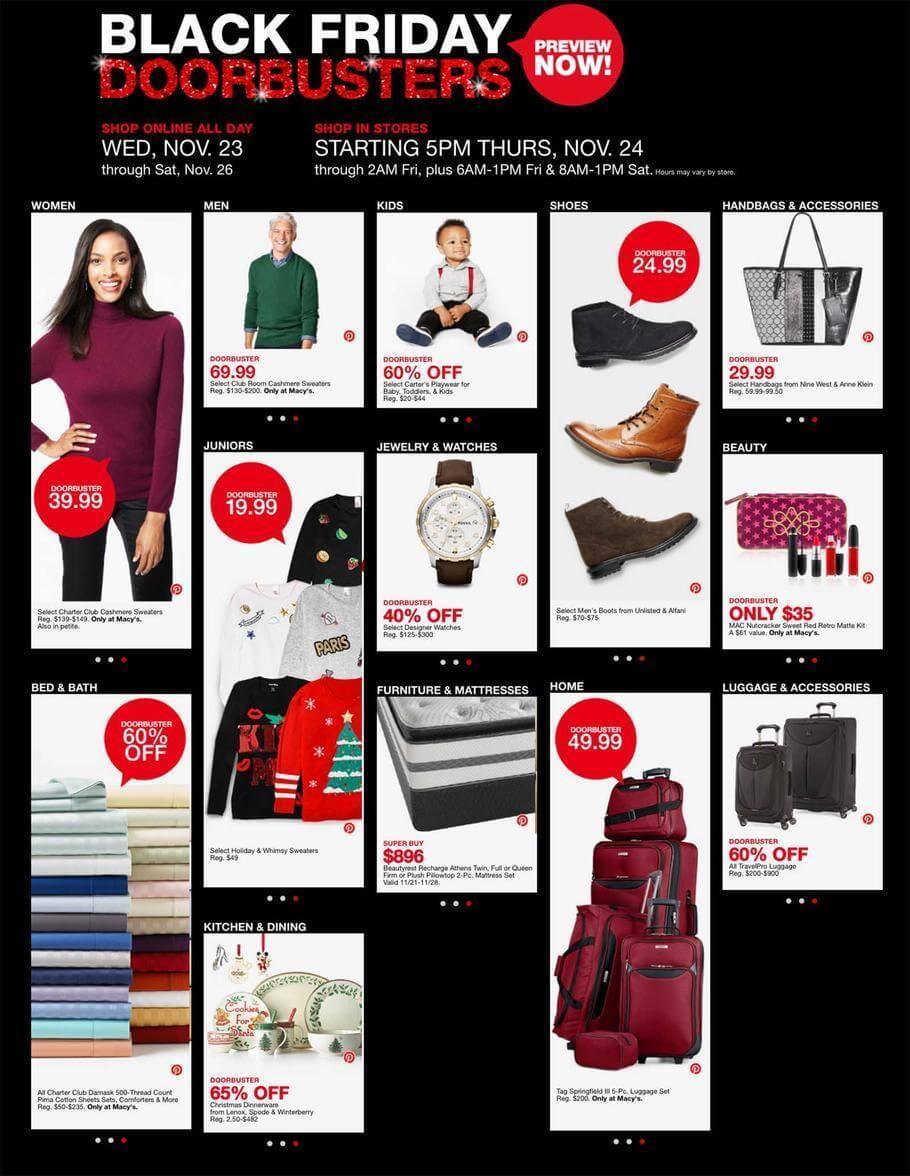 Macy's Black Friday 2016 Ad Preview - Page 3