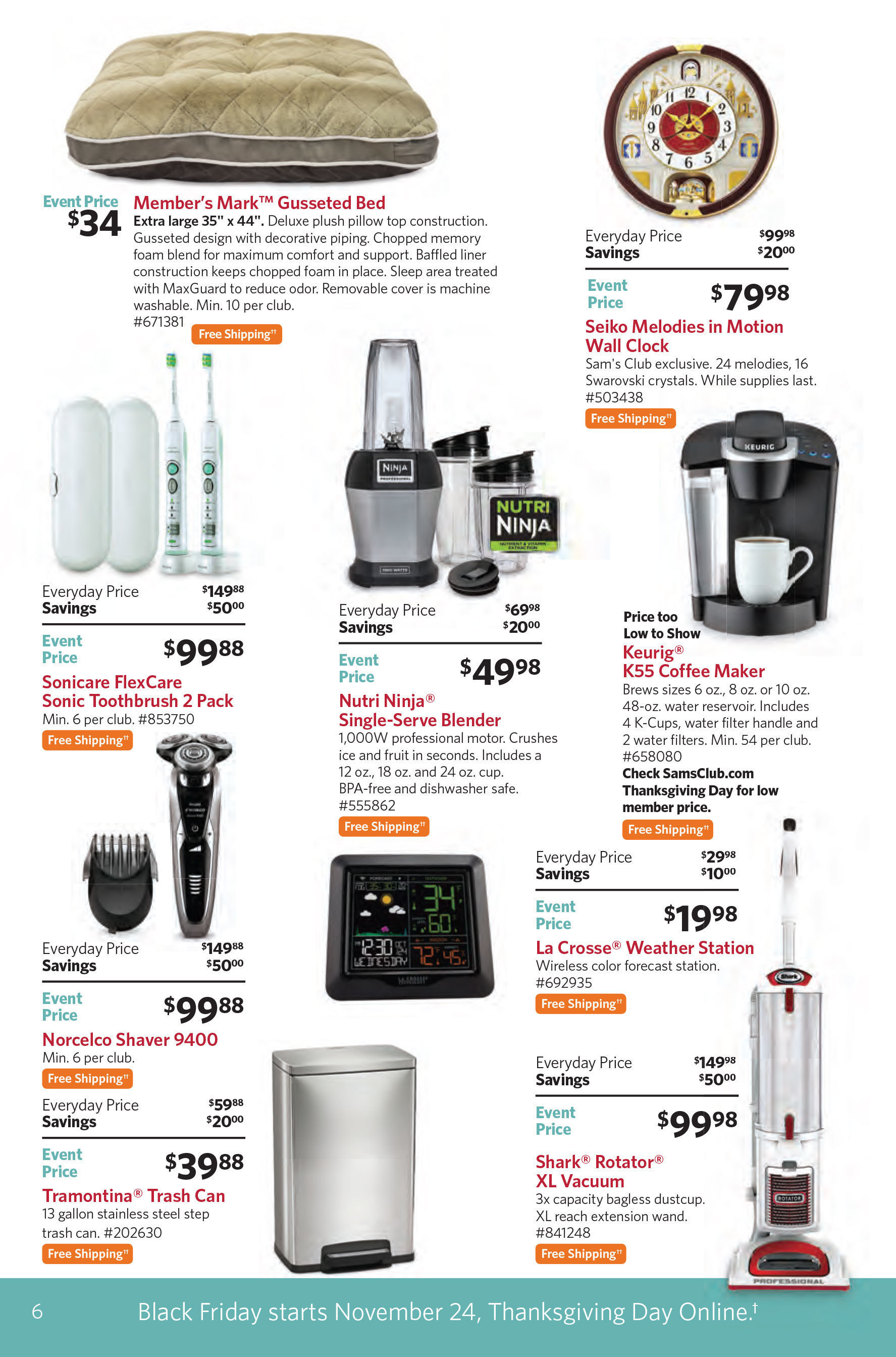 Sam's Club Black Friday 2016 Ad - Page 6