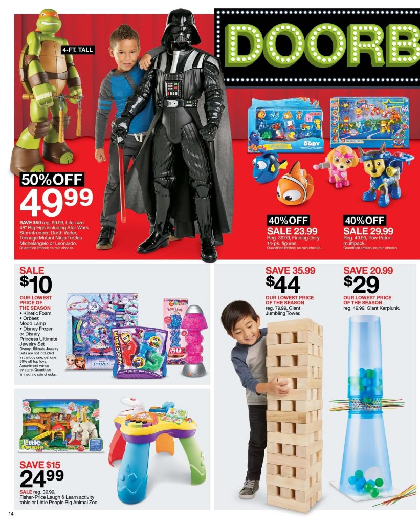 Target Black Friday 2016 Ad - Page 1