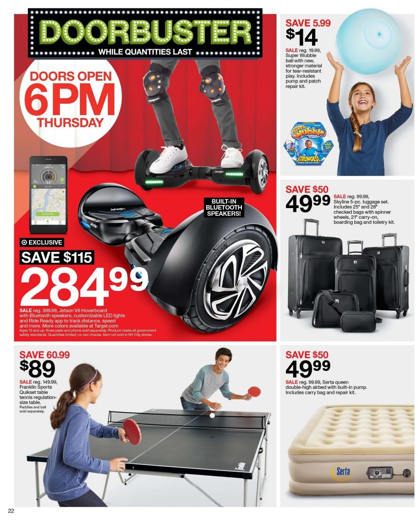 Target Black Friday 2016 Ad - Page 1