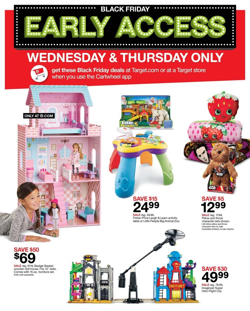 Target Black Friday 2016 Ad - Page 1