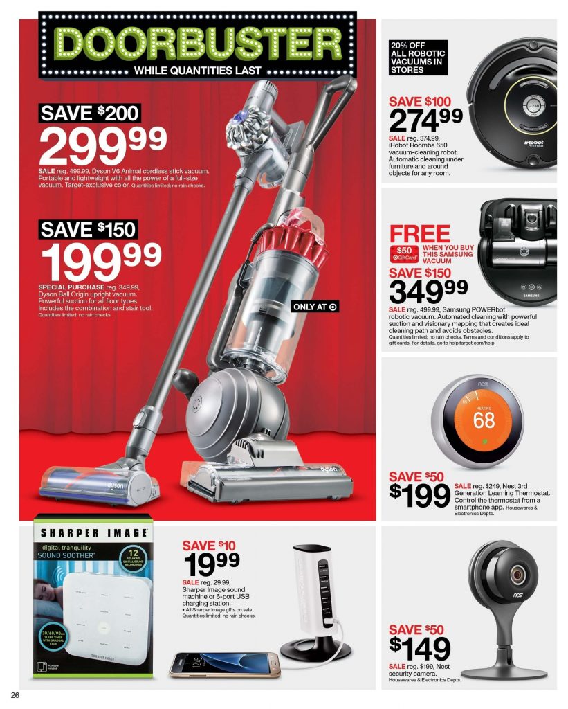 Target Black Friday 2016 Ad - Page 1